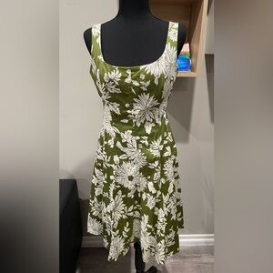 JONES New York Floral Fit Flare Dress